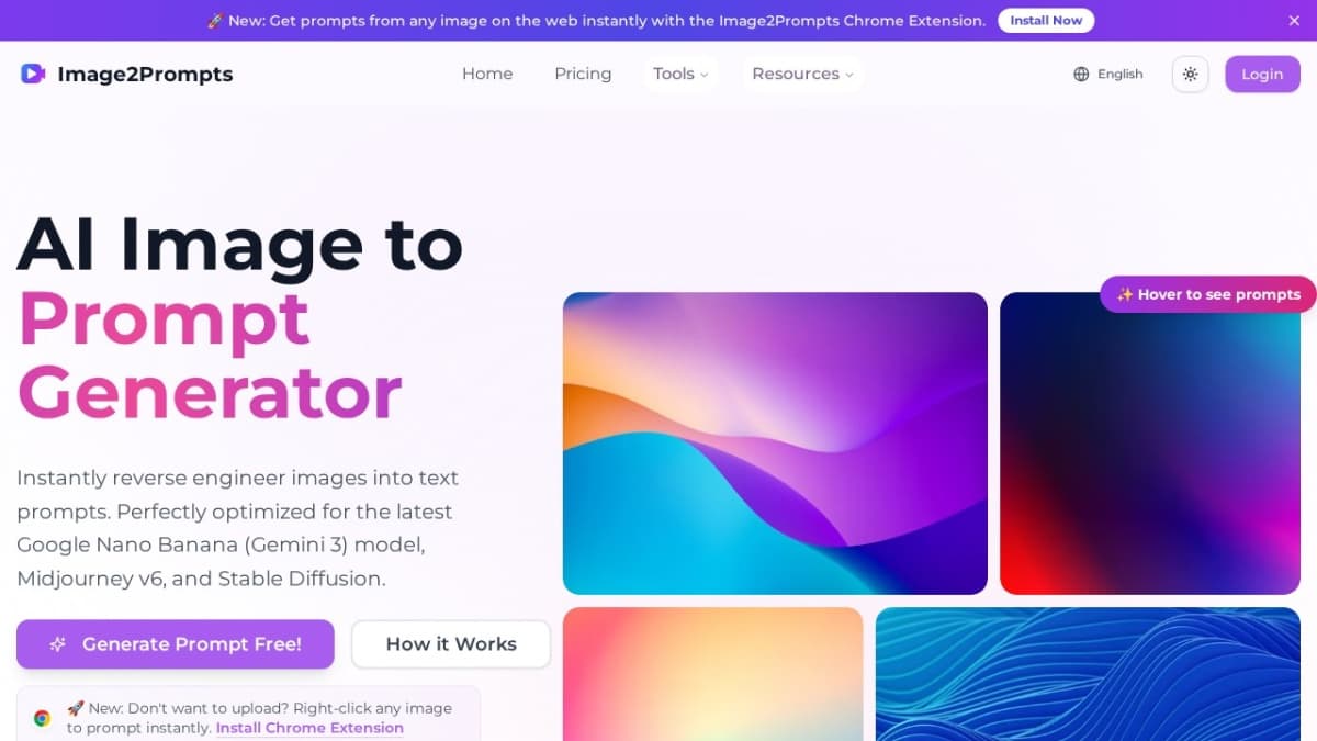 Image2Prompts