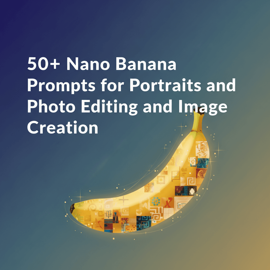 50+ Nano Banana Prompts for Portraits and Photo Editing and Image Creation