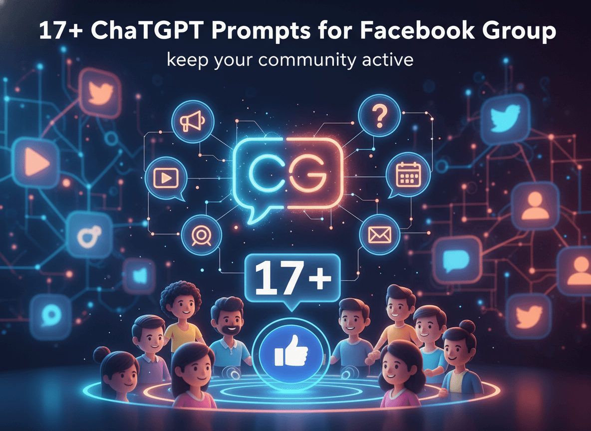 17+ ChatGPT Prompts for Facebook Group to keep your community active