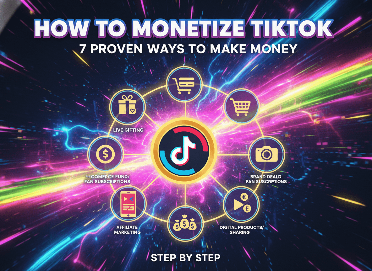 How to monetize TikTok: 7 Proven Ways to Make Money Step by Step