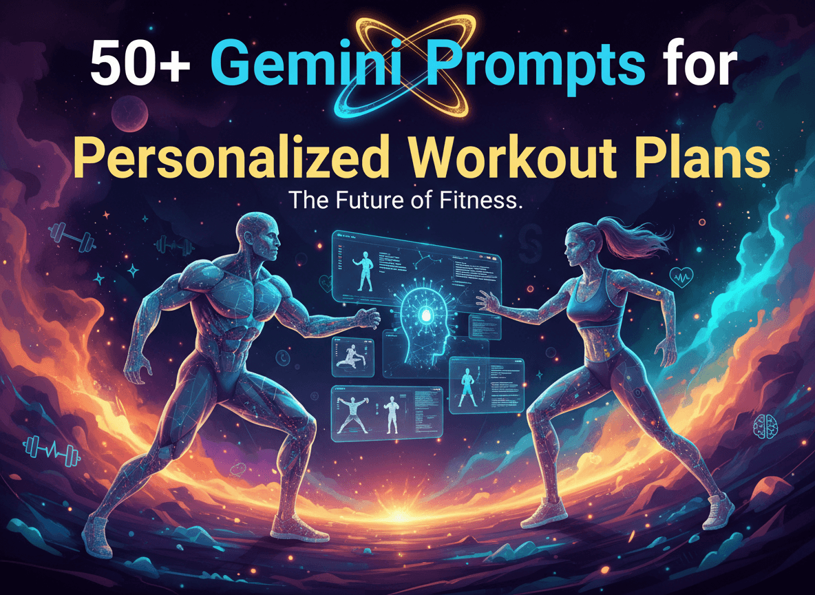 50+ Gemini Prompts for Personalized Workout Plans: The Future of Fitness.
