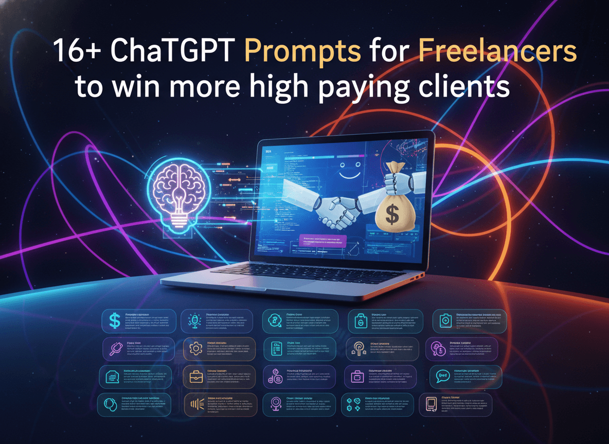 16+ ChatGPT Prompts for Freelancers to win more high paying clients