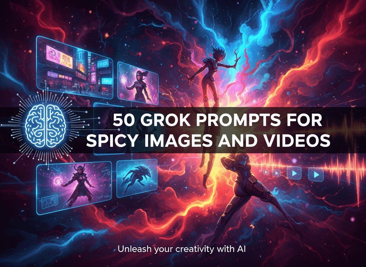 50 Grok Prompts for Spicy Images and Videos